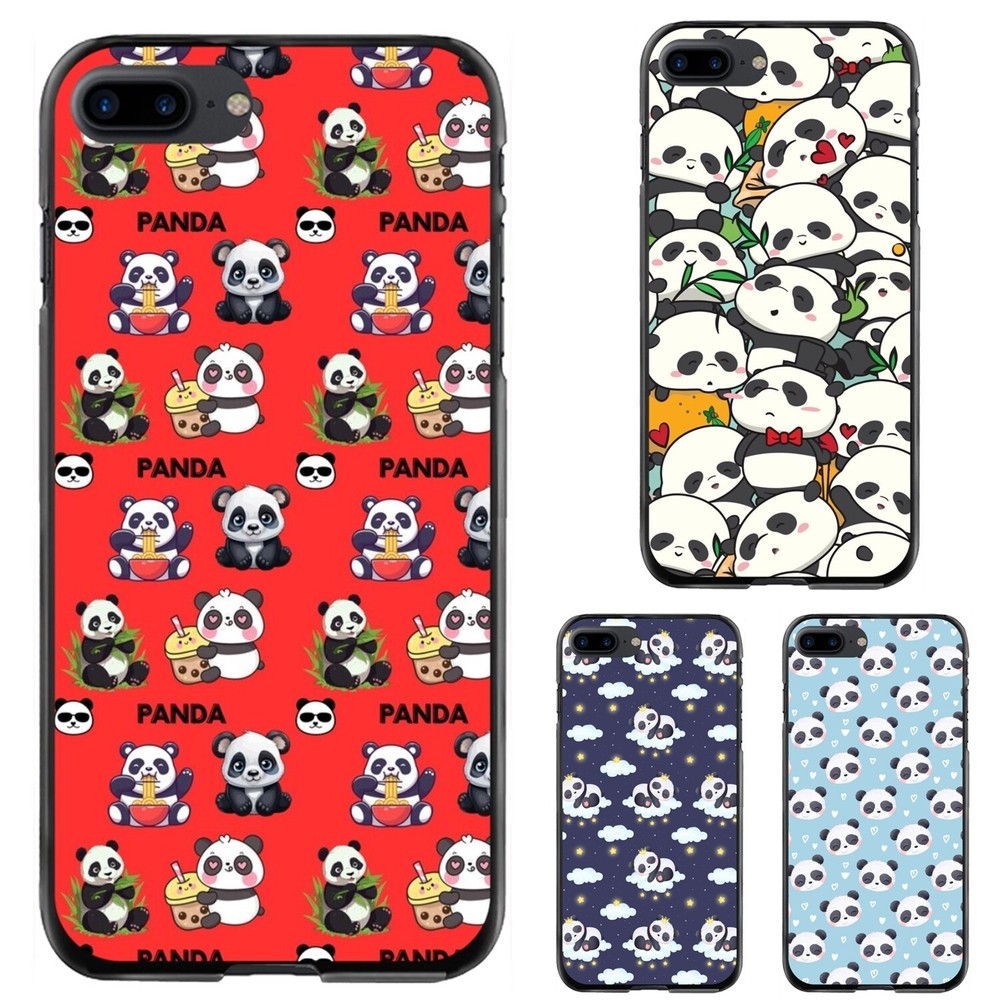 Anti scratch Cover For iPhone XS XR 6 7 8 Plus SE 2nd 3rd pattern Lovely Panda