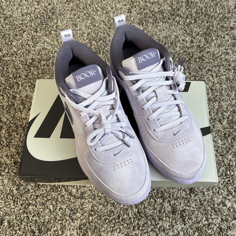 Nike Book 1 Shoes Barley Grape Daybreak Lilac FJ4249-500 Men's Sizes NEW
