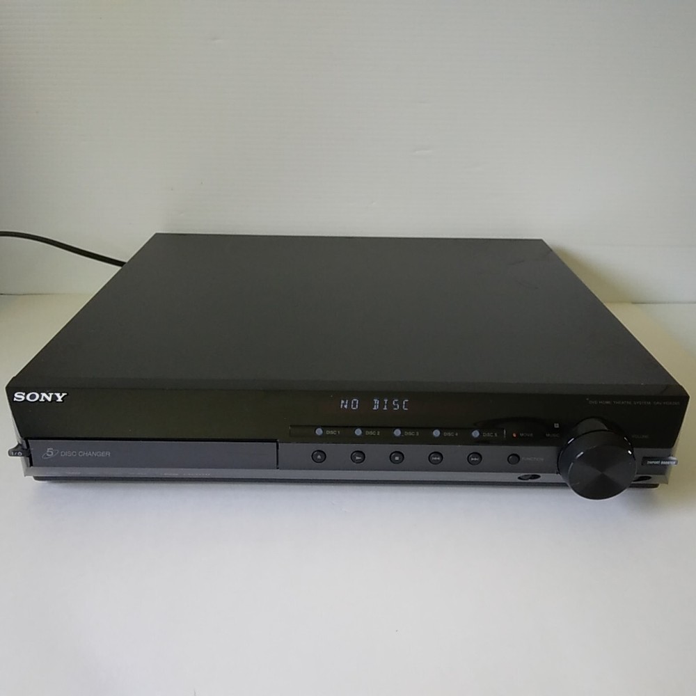 Sony HCD-HDX285 5-Disc DVD CD Stereo Receiver Main Unit