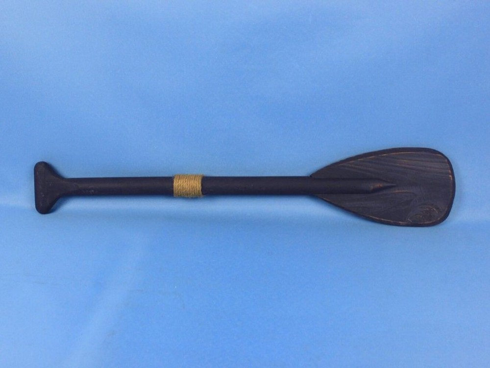 Wooden Seaside Decorative Rowing Boat Paddle with Hooks 24