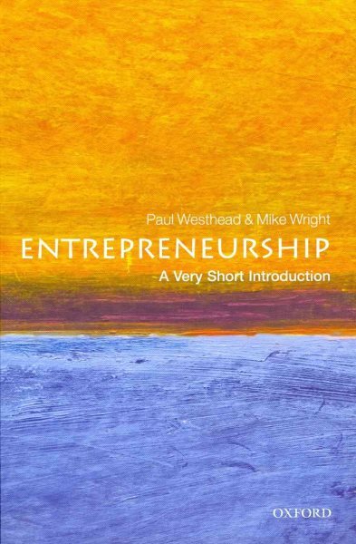 Entrepreneurship : A Very Short Introduction, Paperback by Westhead, Paul; Wr...