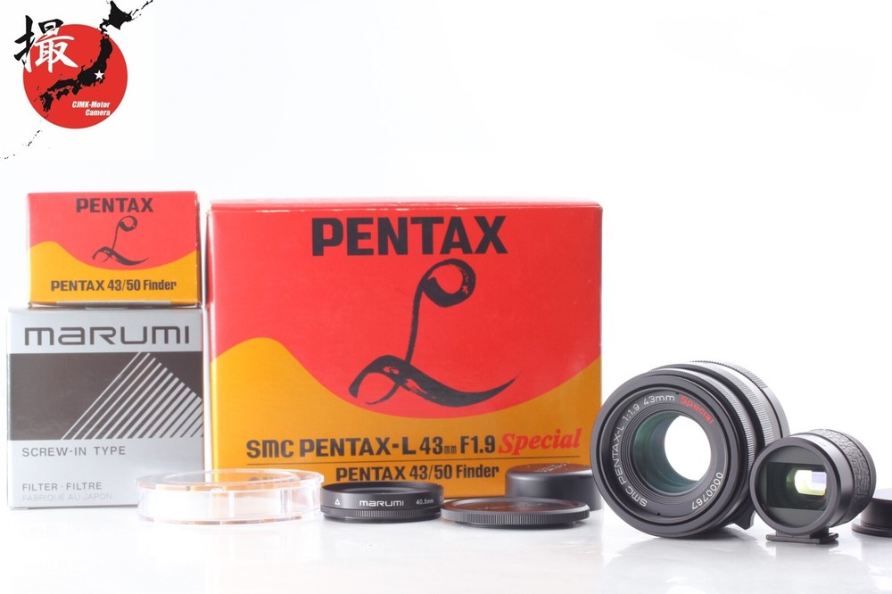 Unused SMC Pentax L 43mm f/1.9 Special Leica L39 LTM Lens Japan with Box Finder