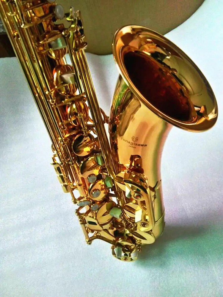New Tenor Saxophone, Musical Instruments T-902 Bb Flat golden Sax With Case