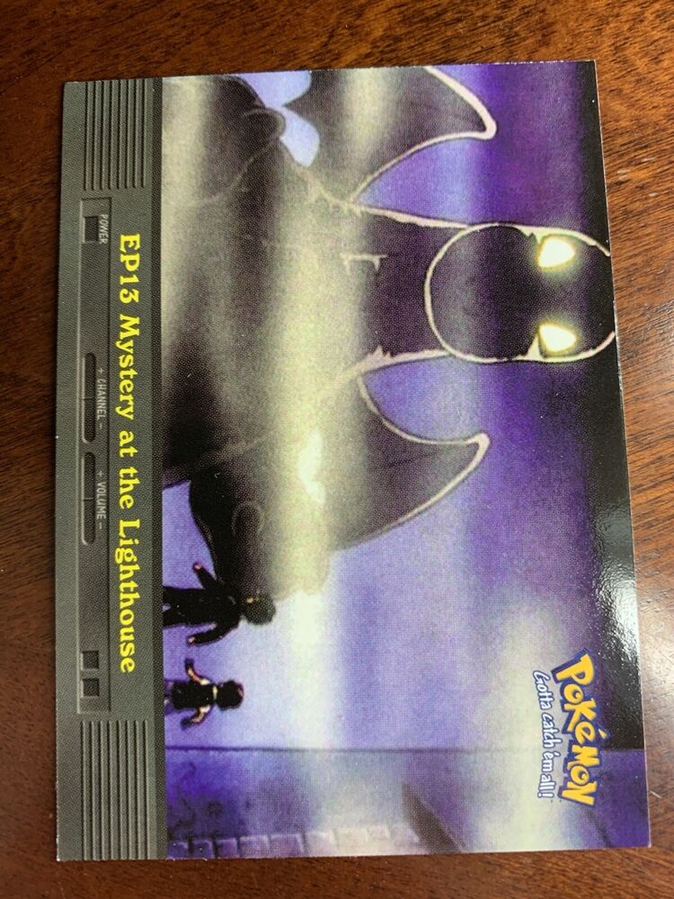 2000 Topps Pokemon TV Animation Series 2 #EP13 Mystery at the Lighthouse