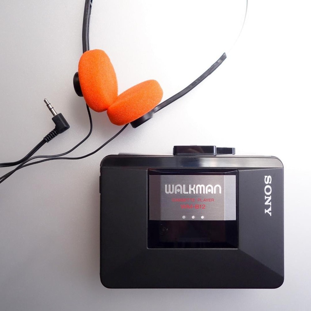 Sony Walkman WM-B12 Vintage Cassette Player Serviced Working Japan Import