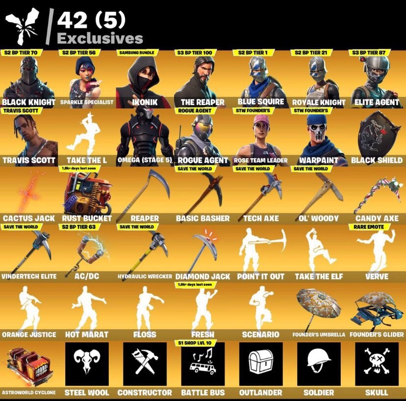 153 Skins ❗️❗️Dm Before Buying -PayPal Only (PayPal -Clevpy606 )-image