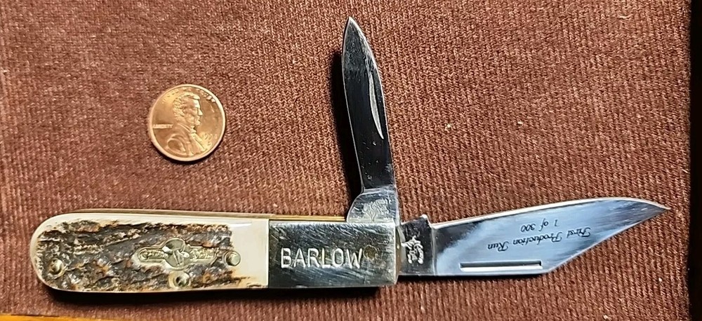 Rare VINTAGE German Bull Brand Stag Barlow - 1st Production Run #1/300 Germany