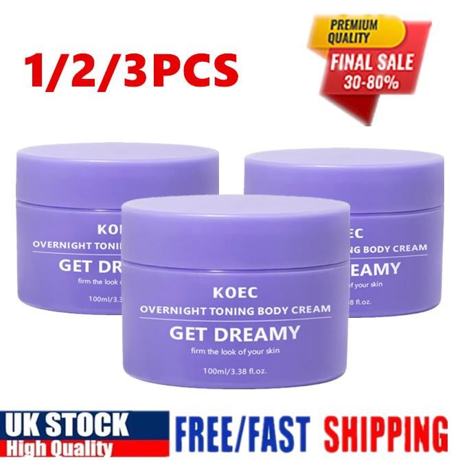 1-3PCS 100ML Overnight Toning Body Cream Get Dreamy Overnight Toning...