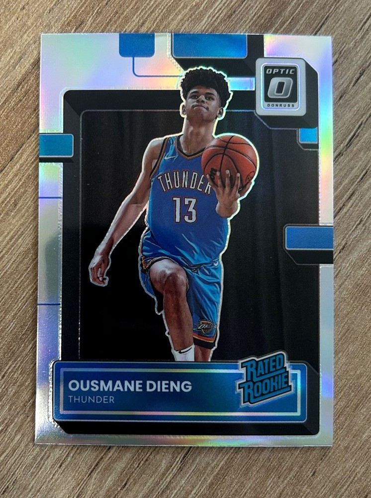 2022-23 Donruss Optic Ousmane Dieng Holo #220 OKC Thunder Rookie Card