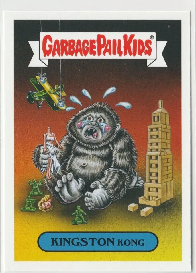 Kingston Kong 7a Garbage Pail Kids GPK 2019 Revenge Horror-ible Card
