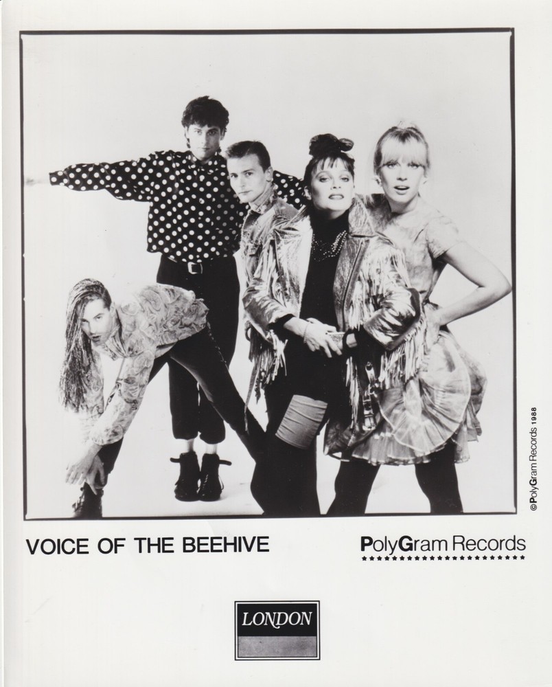 Voice of the Beehive Let It Bee 1988 Press Kit-image