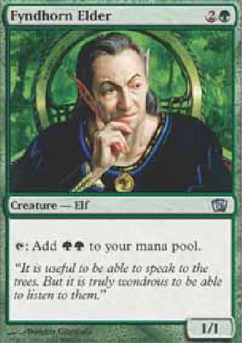 FYNDHORN ELDER X4 4 4X 8th Edition MTG Magic the Gathering Cards DJMagic