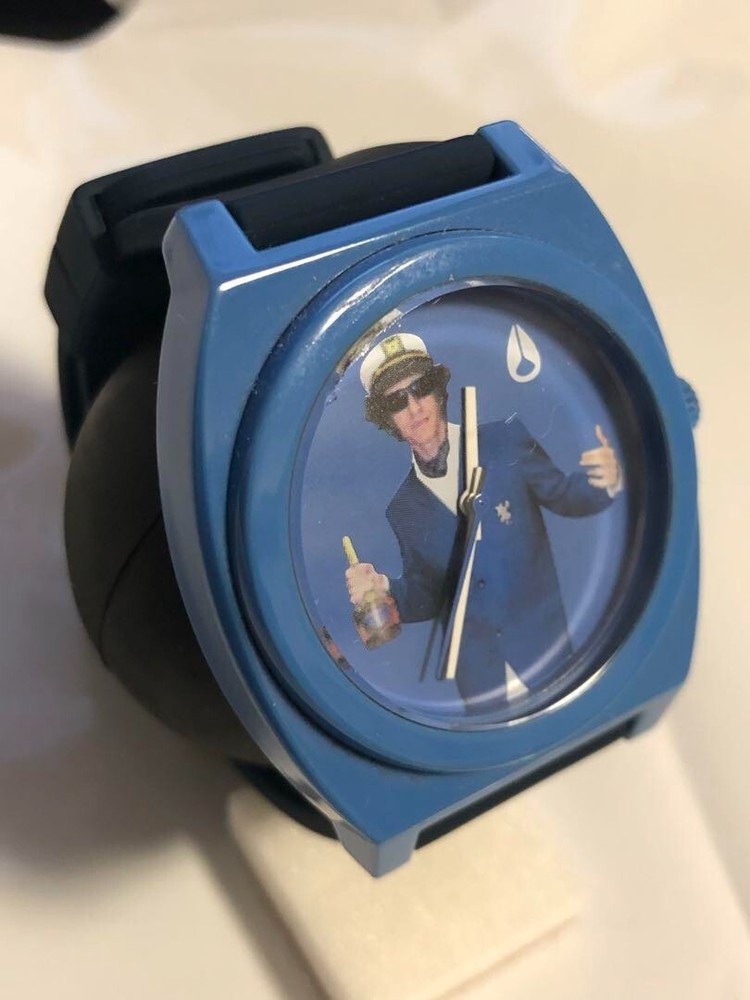 NIXON BEASTIE BOYS Collab Limited Edition TIME TELLER P Blue Wristwatch
