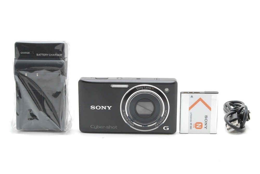 [Near Mint] SONY Cyber-Shot DSC-W380 Black Compact Digital Camera From Japan