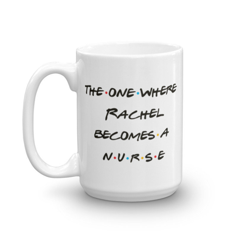 Friends Nurse Graduation Mug Personalized Nursing Student Grad Gift Gift For New