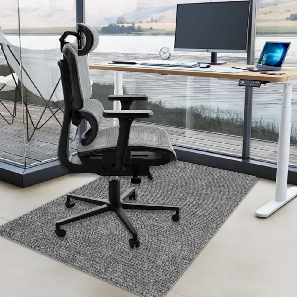 Jakarl Office Chair Rug for Hardwood Floor, Office Chair Mat Under Desk Low-pile
