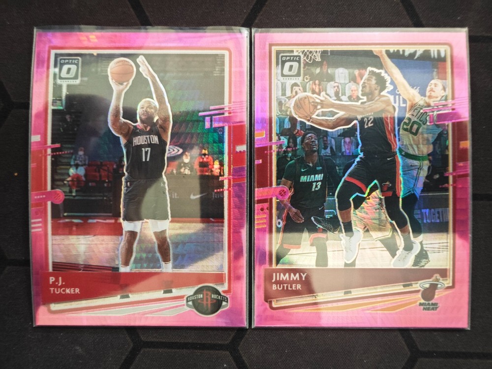 2020-21 Panini Donruss Optic Basketball Pink Hyper Prizm Lot X2 -2