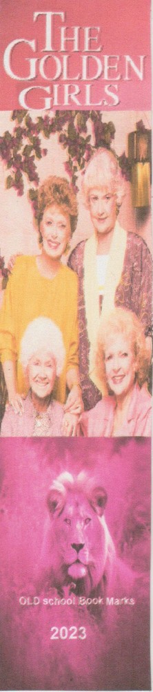 2023 The Golden Girls Book Mark from old school Book marks at smokejoe13 Buy now-image