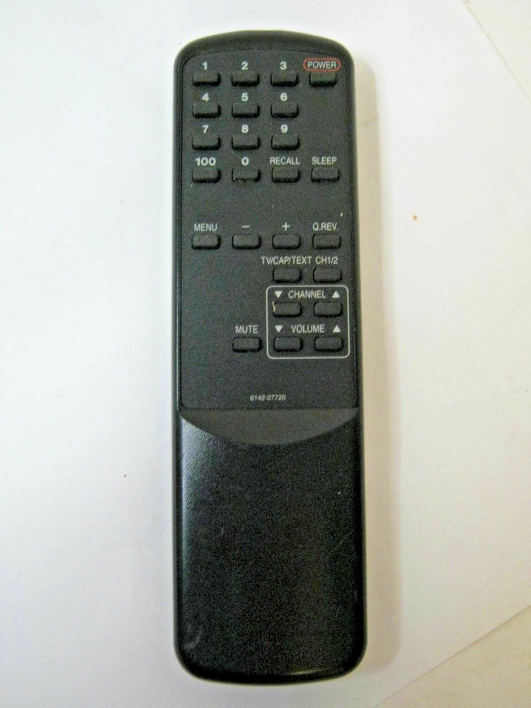 Remote Control 6142-07720 with Battery Cover - Tested & Free Shipping
