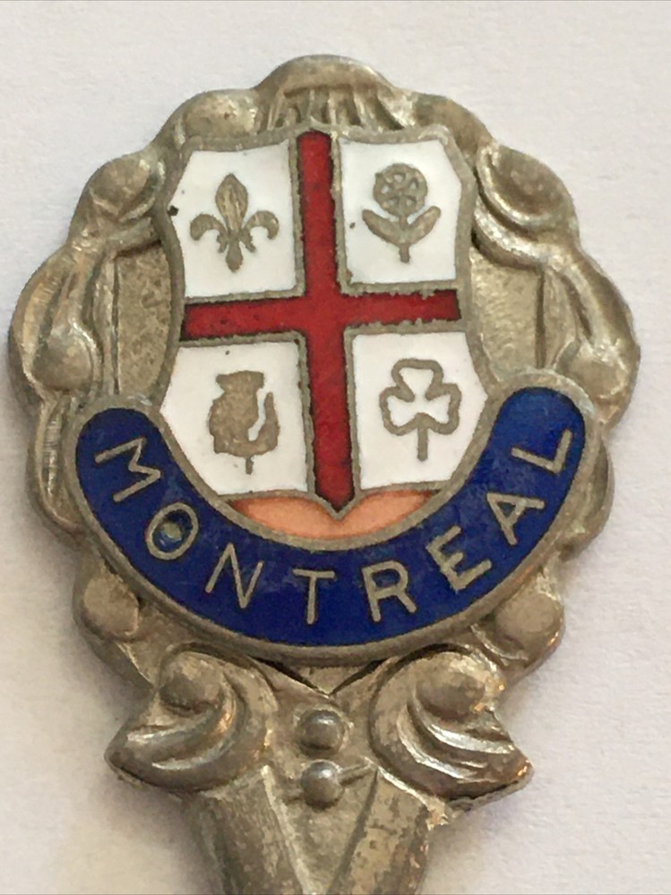 Vintage Souvenir Spoon Collectible. Montreal Canada