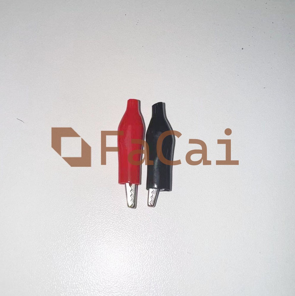 2PCS Metal Alligator Clip G98 Crocodile Electrical Clamp for Testing Probe 28MM