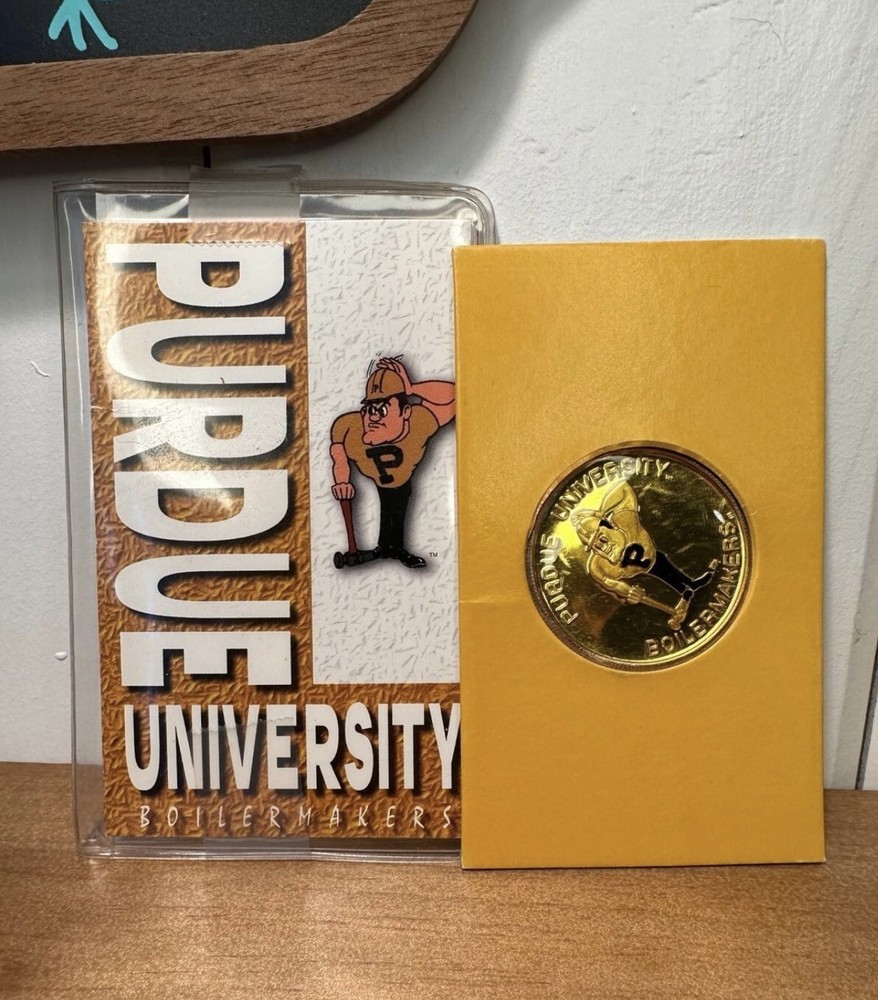 Rare Purdue University Boilermakers Purdue Pete 1 Oz. .999 fine silver Coin