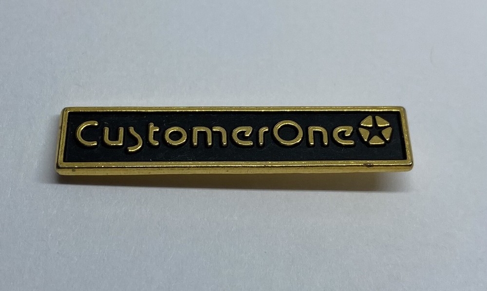 Chrysler Customer One Employee Service Logo Lapel Pin (A1)-image