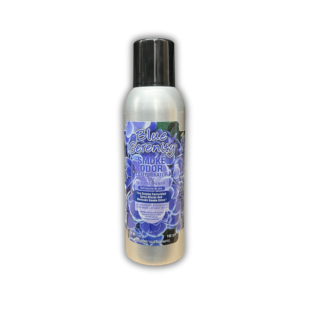 Blue Serenity - Smoke Odor Exterminator Enzyme Air Freshener 7oz Spray - Buy Now