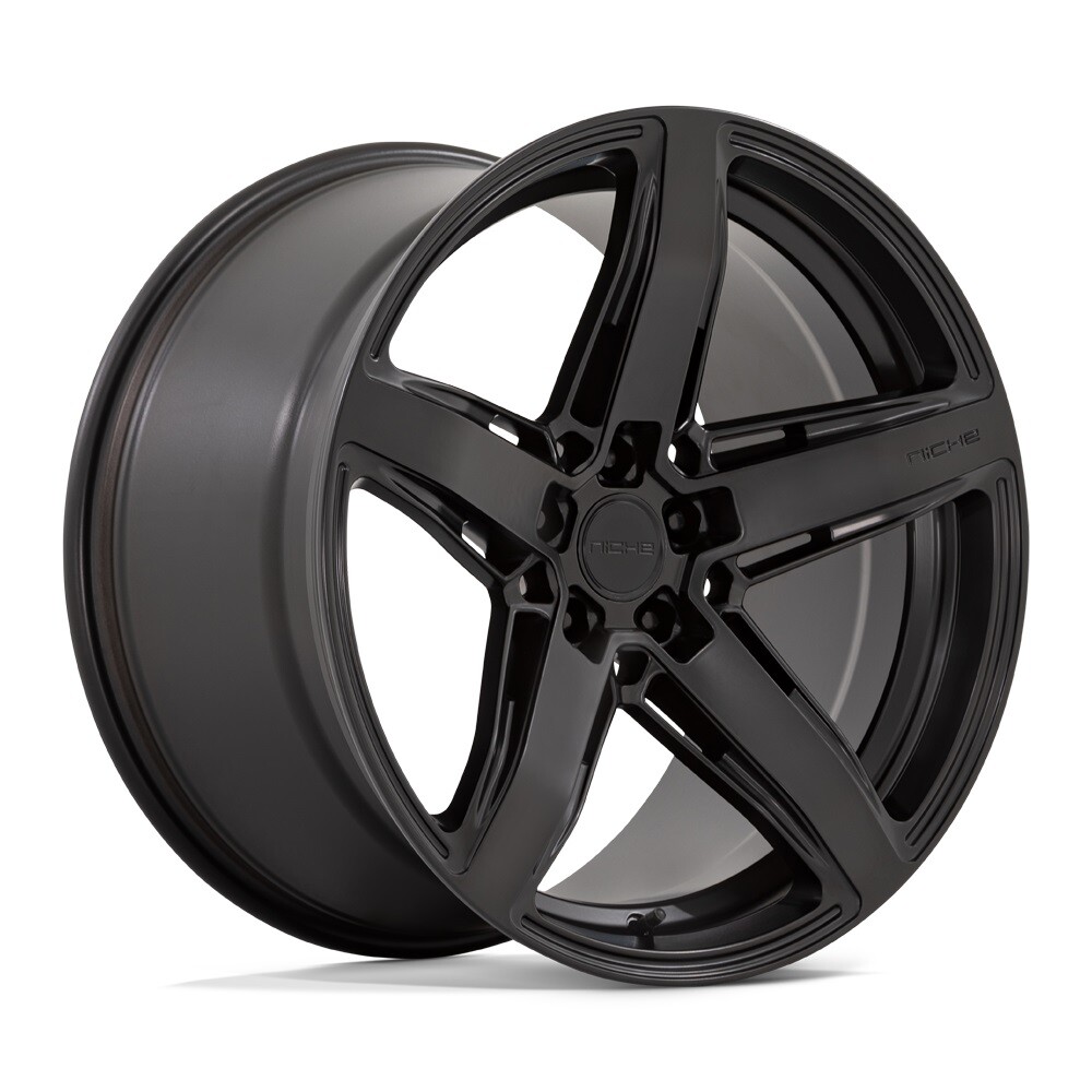 20x9 +38 Niche M269 Teramo 5x112 Matte Black Wheels (Set of 4)