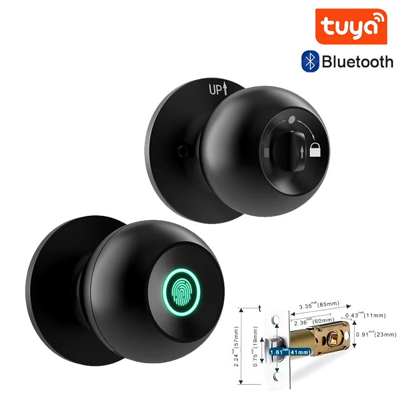 Biometric Smart Door Lock Keyless Entry Electronic Security Lock