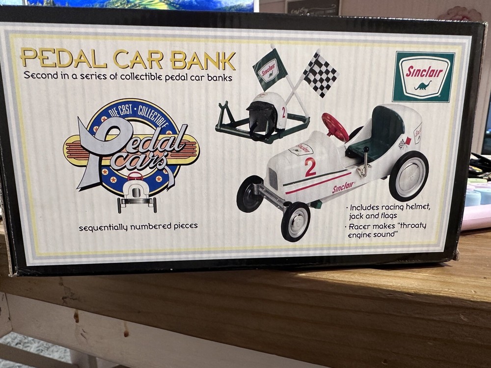 Sinclair Pedal Car Bank
