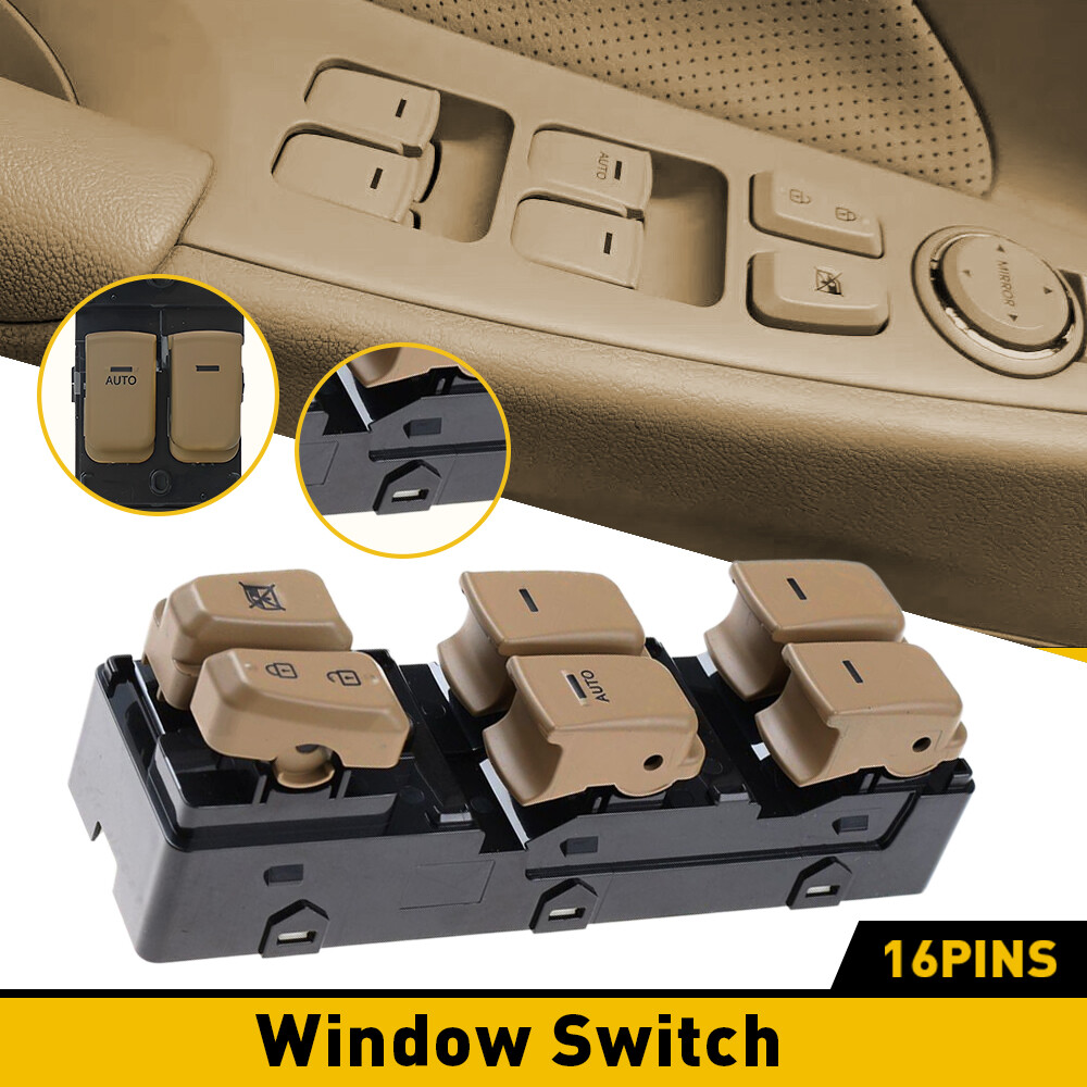 Master Power Window Switch Front LH Side 935703S000 for 2011-2015 Hyundai Sonata