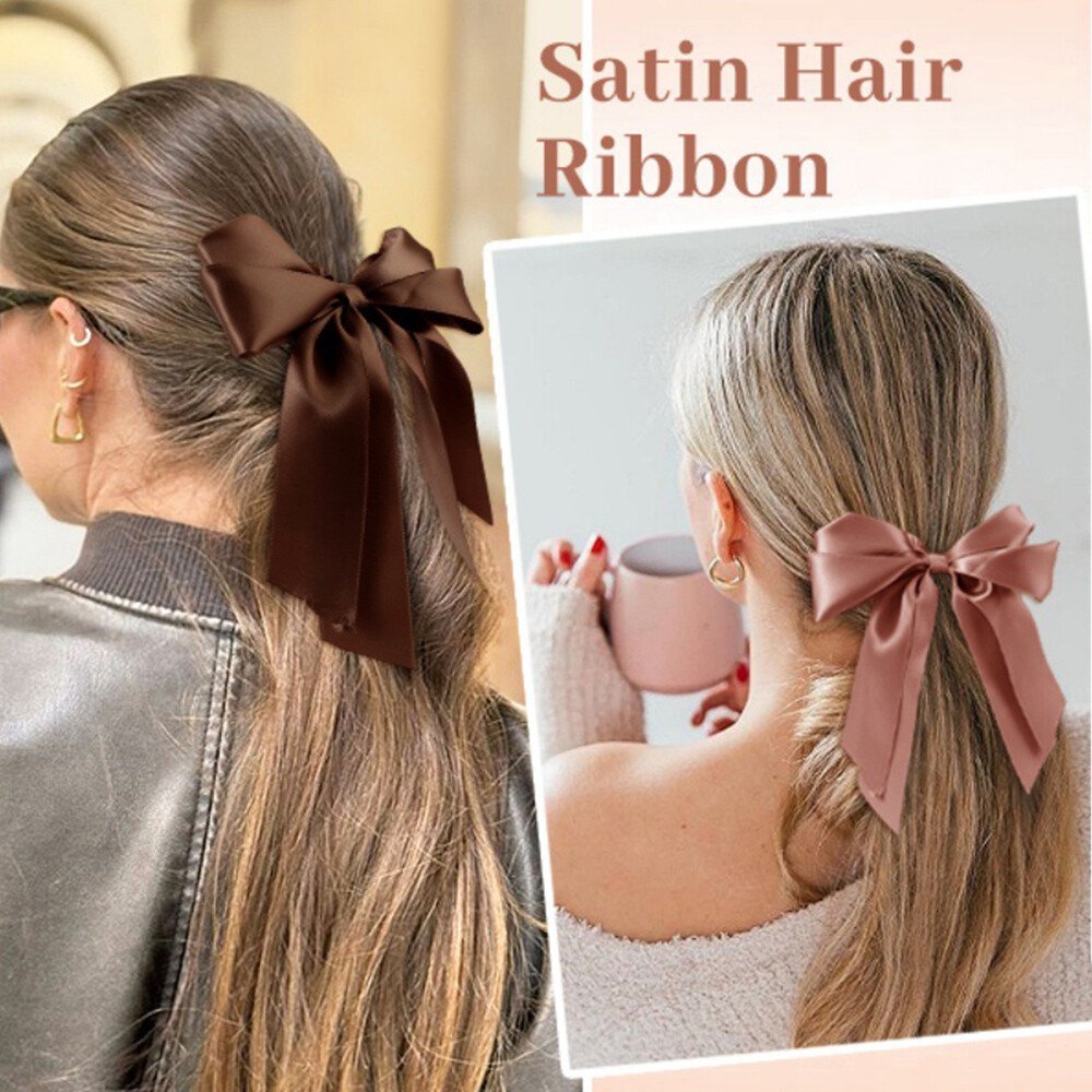 Soft Long Tassel Bow Scrunchies for DIY Hair Bands and Streamers
