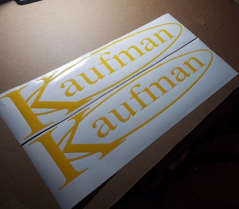 Kaufman Trailers Decal Kit (Set of 2) Flatbed Trailer 24