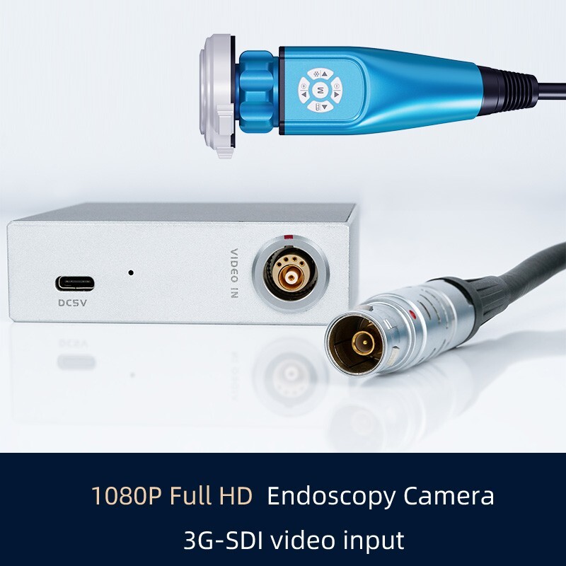 HD 60FPS Medical Endoscopy Camera USB HDMI Dual Output ENT Endoscope