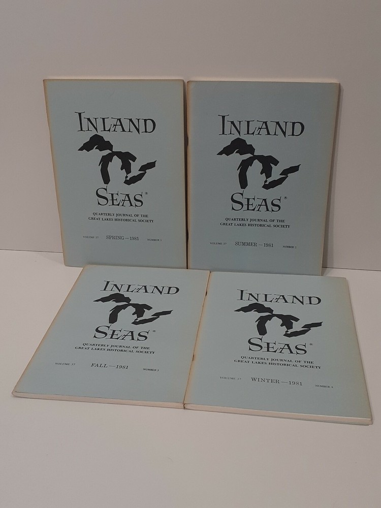 Inland Seas Quarterly Journals of Great Lakes Historical Society 1981 Full Year