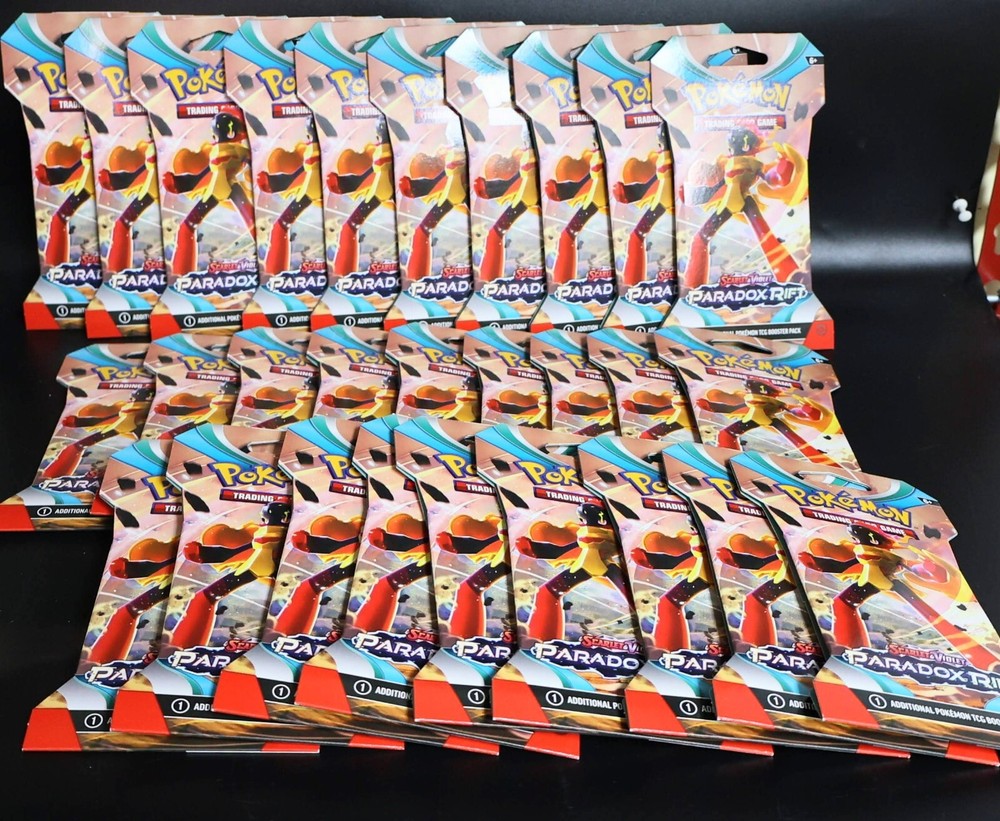 *28 PACK* Pokemon TCG Scarlet & Violet Paradox Rift Booster Packs (187-85400)