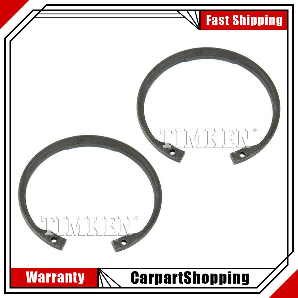 2 Timken Wheel Bearing Retaining Rings for 1990-2005 Mazda Miata