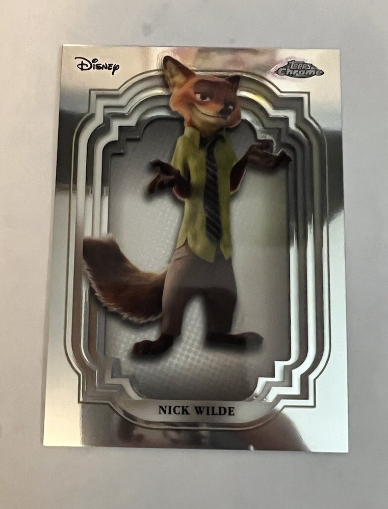 2024 TOPPS CHROME DISNEY NICK WILDE BASE 167