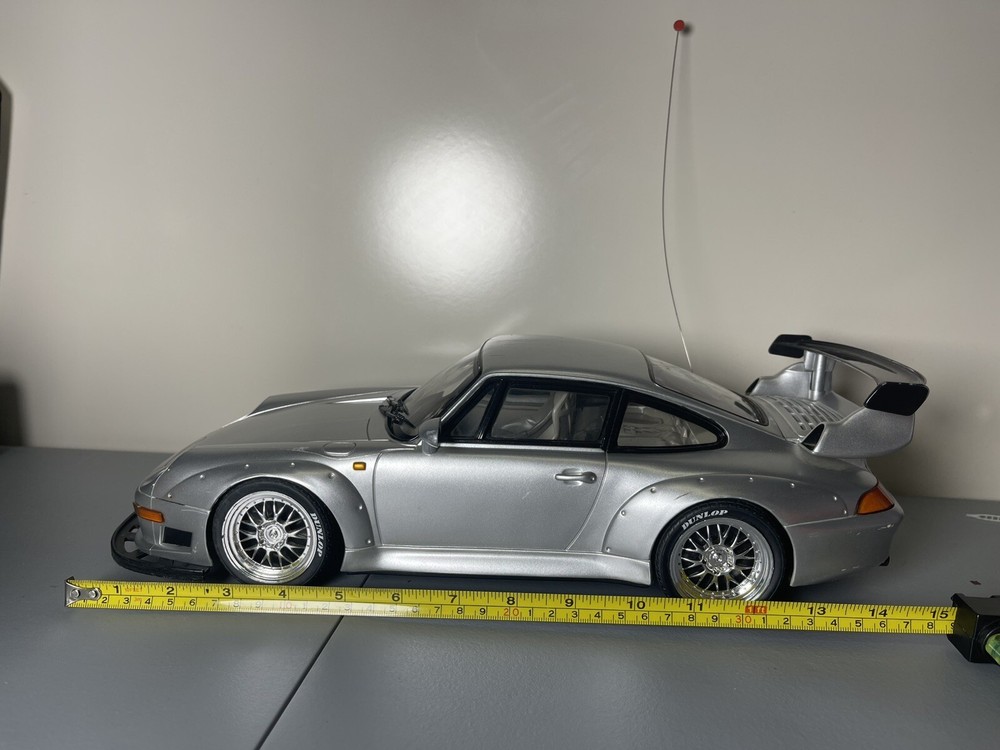 Vintage Porche 911 GT2 Car Works Remote Silver