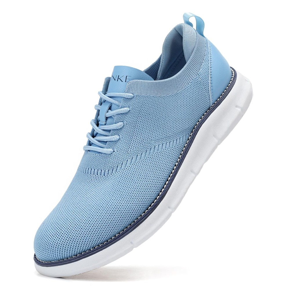 Men's Mesh Oxford Dress Shoes - Casual, Breathable, Lightweight Sneakers