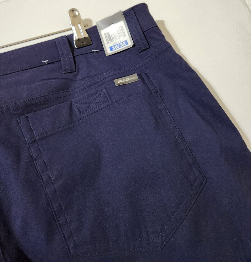 Eddie Bauer Pants Mens 36x32 Fleece Lined Tech Water Repellant Stretch UPF 50+