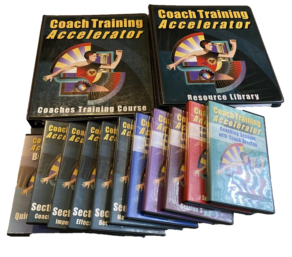 Coach Training Accelerator -11 Training DVDs +Training Course & Resource Library