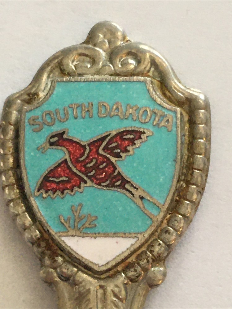 Vintage Souvenir Spoon US Collectible South Dakota
