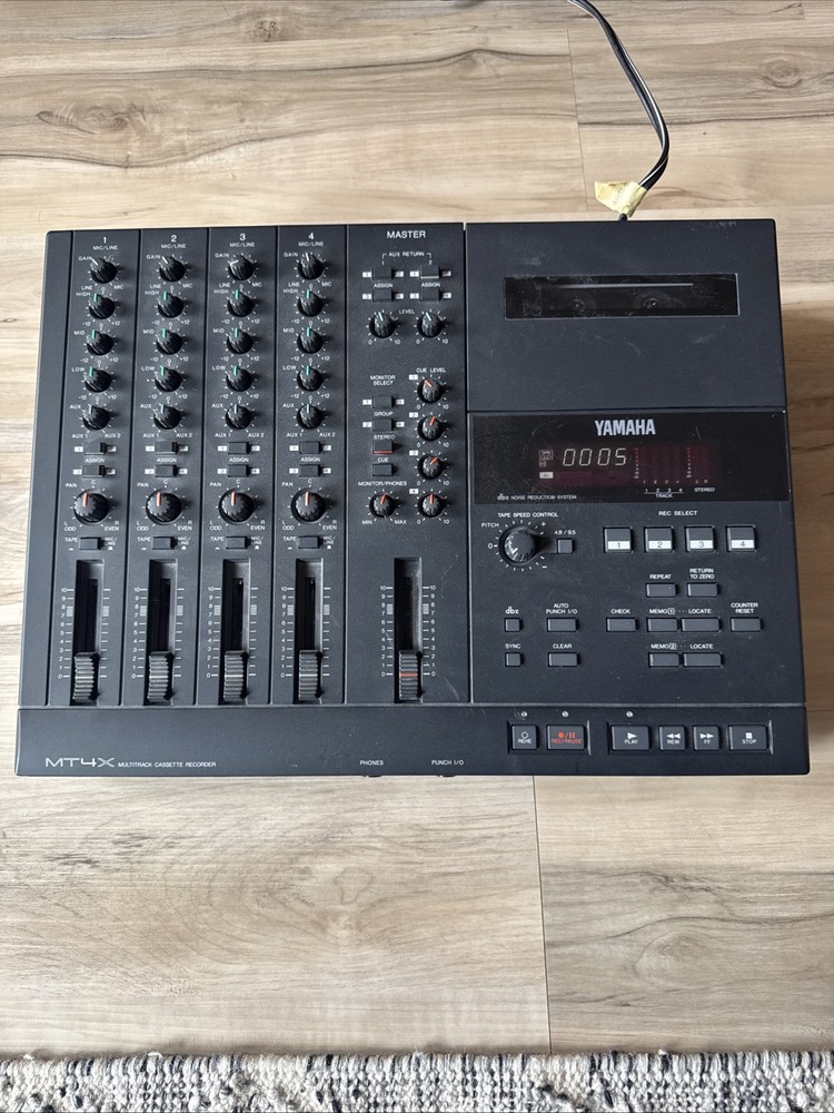 Yamaha MT4X Multitrack Cassette Tape Recorder READ
