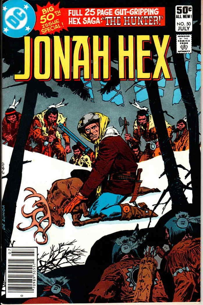 Jonah Hex #50 (Newsstand) FN; DC | July 1981 Deer Hunter - we combine shipping