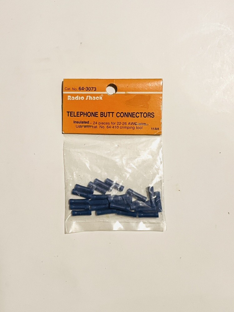 Radio Shack  TELEPHONE BUTT CONNECTORS 64-3073