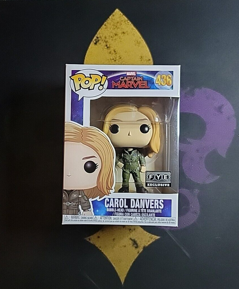 Funko Pop! Captain Marvel! Carol Danvers #436 - FYE Exclusive!