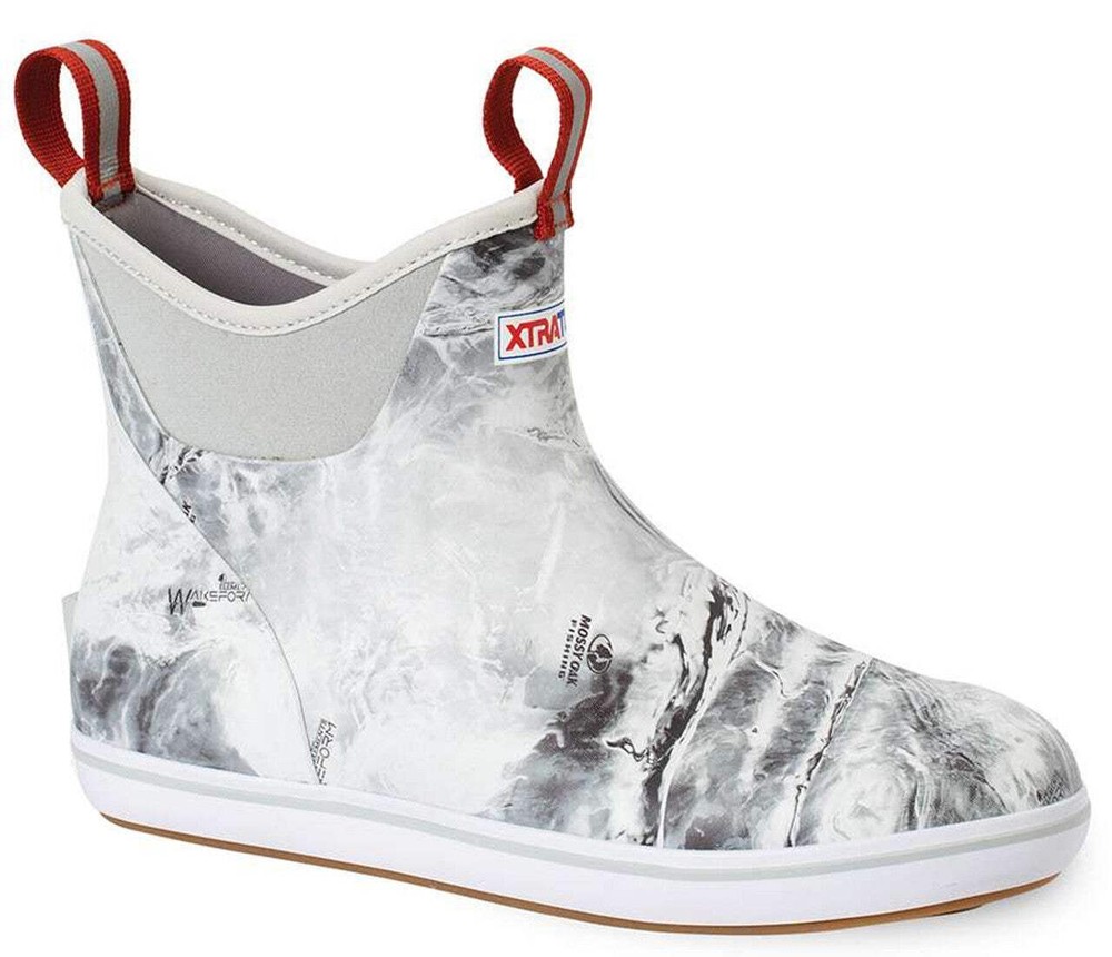 Xtratuf Men's Ankle Deck Boot Size 12 White XMAB-MOH