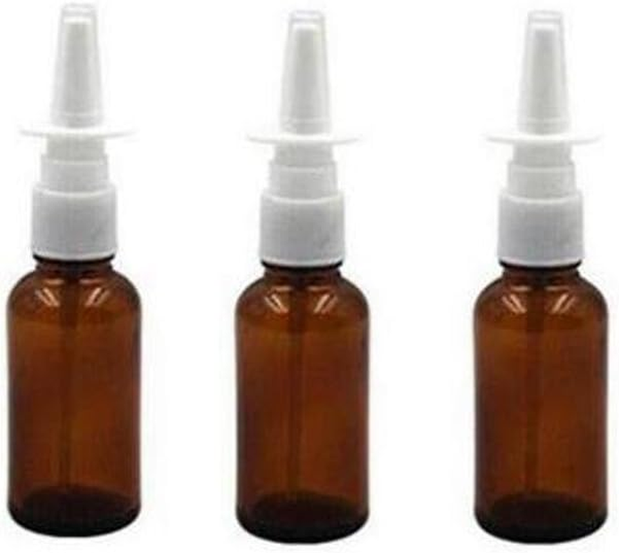 3PCS 10Ml Empty Refillable Nasal Bottles Fine Mist Spray Bottle Sprayers Makeup